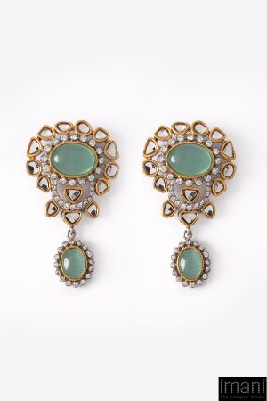 3 Pcs Sultana Bridal Set Mint Green Fashion Jewellery Imjst-Br2504Mg 13 Jst Br2504Mintgreenj Imanistudio.com