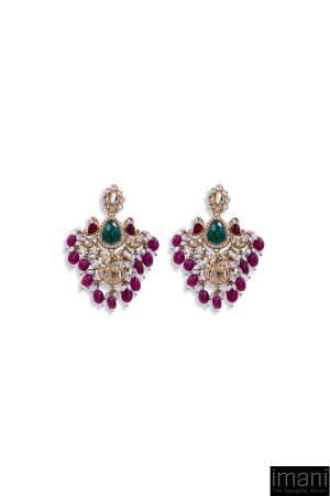 2 Pcs Multi-Colour Necklace &Amp; Earrings Set Fashion Jewellery Imjst-W2405Mc 7 Jst W2405Multia Imanistudio.com