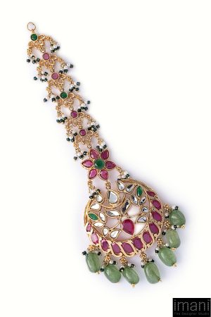 1 Pcs Multi-Colour Chaand Tikka Fashion Jewellery Imjtk-Ef2504Mc 7 Jtk Ef2504Amulticolorb Imanistudio.com