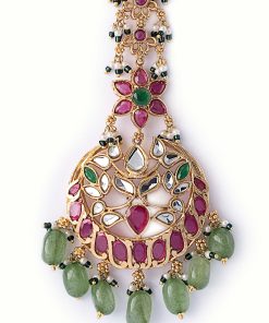 1 Pcs Multi-Colour Chaand Tikka Fashion Jewellery Imjtk-Ef2504Mc 8 Jtk Ef2504Amulticolord Imanistudio.com