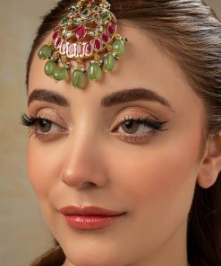 1 Pcs Multi-Colour Chaand Tikka Fashion Jewellery Imjtk-Ef2504Mc 9 Jtk Ef2504Amulticolore Imanistudio.com