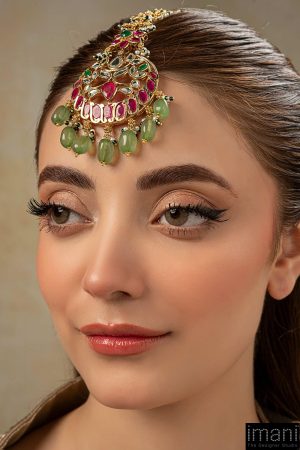 1 Pcs Multi-Colour Chaand Tikka Fashion Jewellery Imjtk-Ef2504Mc 9 Jtk Ef2504Amulticolore Imanistudio.com