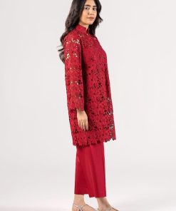 2 Pcs Red Cotton Lawn Co-Ord Set Mb-Cs25117Ar 7 Mb Cs25117Rede Imanistudio.com