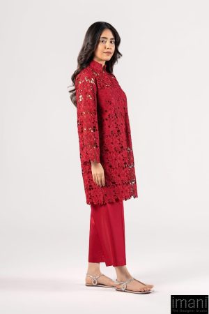 2 Pcs Red Cotton Lawn Co-Ord Set Mb-Cs25117Ar 7 Mb Cs25117Rede Imanistudio.com
