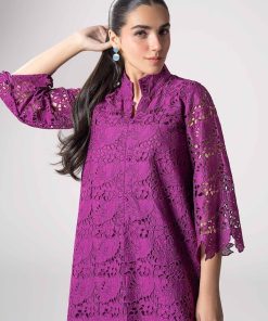 2 Pcs Purple Cotton Lawn Co-Ord Set Mb-Cs25118Bp 8 Mb Cs25118Purpleb Imanistudio.com