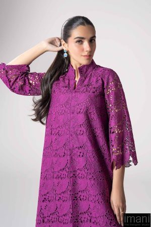 2 Pcs Purple Cotton Lawn Co-Ord Set Mb-Cs25118Bp 8 Mb Cs25118Purpleb Imanistudio.com