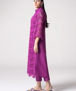 2 Pcs Purple Cotton Lawn Co-Ord Set Mb-Cs25118Bp 7 Mb Cs25118Purpled Imanistudio.com