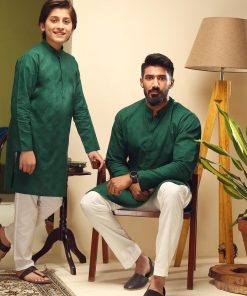 Boys Green 2Pc Self Jacquard Kurta Trousers Suit Imist-2503Eg 9 Green 2505Manb Imanistudio.com