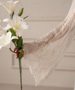 Luxury Formal Off-White Rose Embroidered Chiffon Suit Mbcs-W2501Wr 17 Mcs 25101 Off Whiteg Imanistudio.com