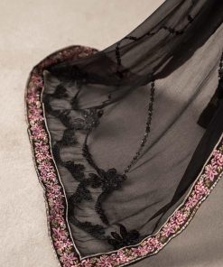 Luxury Formal Black Embroidered Chiffon Suit Mbcs-W2504Jb 17 Mcs 25104 Blackg Imanistudio.com
