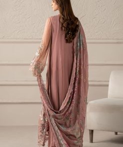 Luxury Formal Tea Pink Embroidered Chiffon Suit Mbcs-W2505Tp 18 Mcs 25105 Pinka Imanistudio.com
