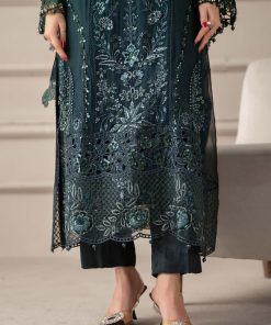 Luxury Formal Emerald Green Embroidered Chiffon Suit Mbcs-W2506Eg 17 Mcs 25106 Greenf Imanistudio.com