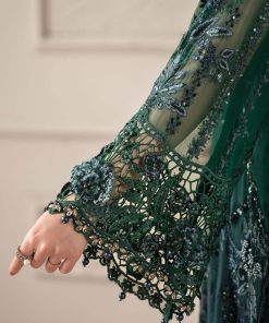 Luxury Formal Emerald Green Embroidered Chiffon Suit Mbcs-W2506Eg 19 Mcs 25106 Greenh Imanistudio.com