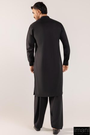 2Pcs Splendid Wash&Amp;Wear Black Shalwar Kameez Suit Imist-2511Bk 9 Splendid2511Blackb Imanistudio.com
