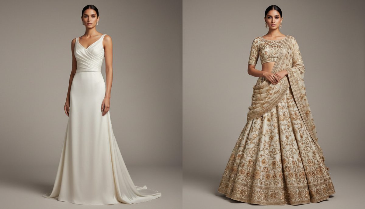 Gown Vs Lehenga: Key Differences, Comfort &Amp; Which One Is Better For You? 9 Gown Lehenga Comparison