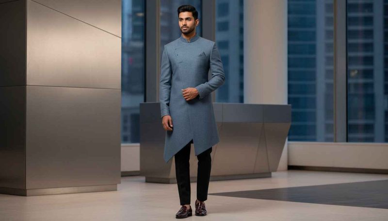 Footwear With Sherwani: Best Shoes For Traditional &Amp; Indo-Western Styles 4 Burgundy Leather Loafers With Sherwani