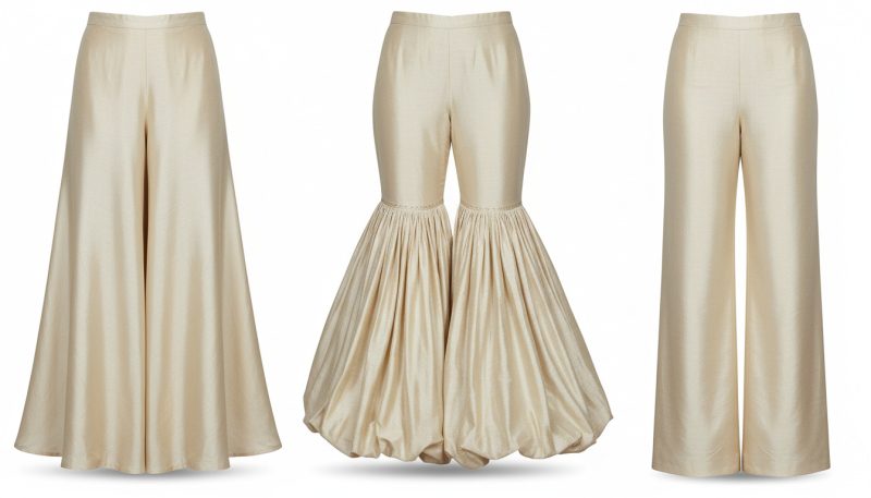 Sharara Vs Gharara Vs Palazzo: What’s The Real Difference? 3 Different Salwar Pant Styles