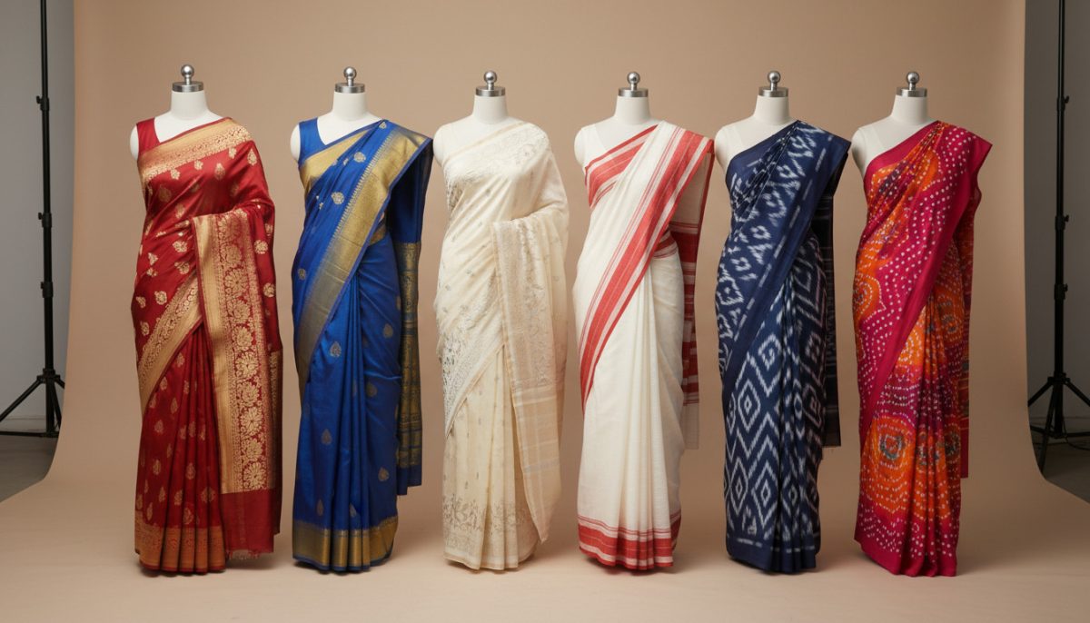 Types Of Saree: Complete Classification Guide 1 Different Types Of Sarees