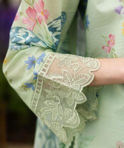 Maria.b Casual Wear Lime Green Embroidered Lawn Suit Mbdw-Ef2631Lg 13 Dw Ef2631C Imanistudio.com