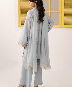Luxury Pret Sky Blue Dobby Lawn Embroidered Suit Mbdw-Ef26104Sb 10 Dwef26104A Imanistudio.com