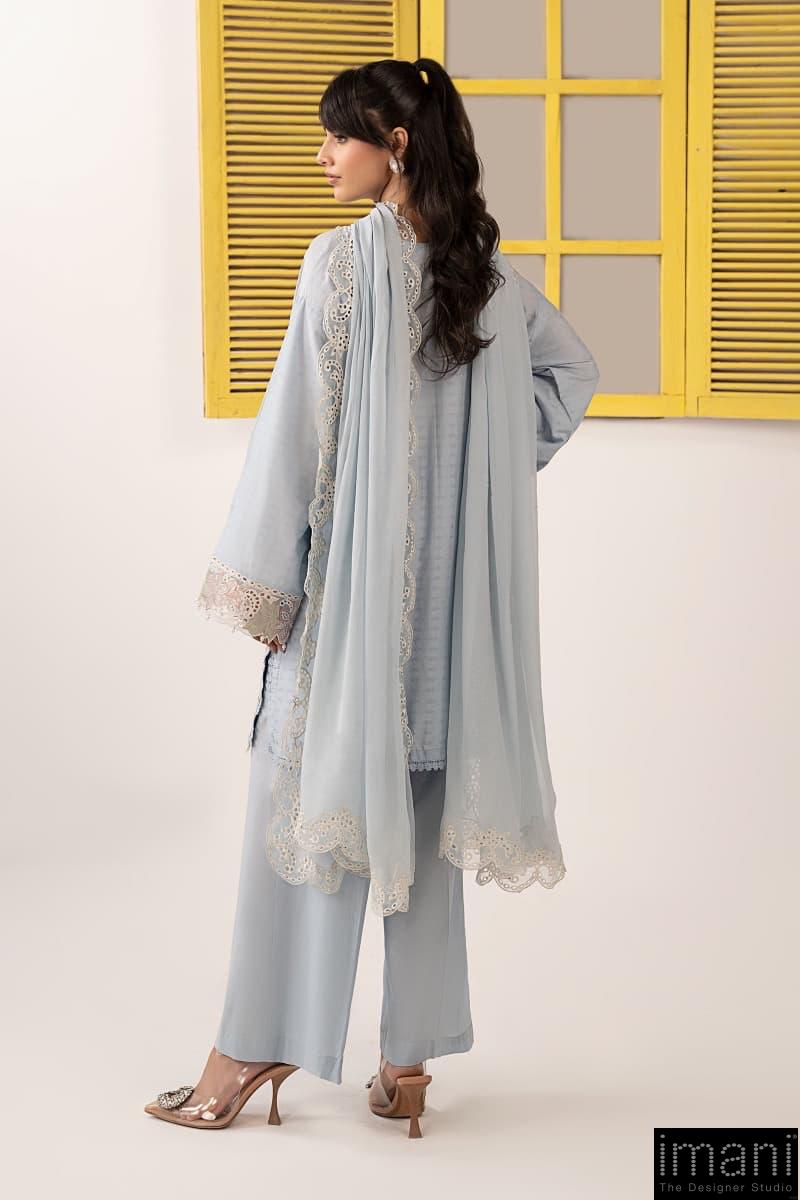 Luxury Pret Sky Blue Dobby Lawn Embroidered Suit Mbdw-Ef26104Sb 2 Luxury Pret Sky Blue Dobby Lawn Embroidered Suit Mbdw-Ef26104Sb - Image 2