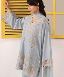 Luxury Pret Sky Blue Dobby Lawn Embroidered Suit Mbdw-Ef26104Sb 16 Dwef26104B Imanistudio.com