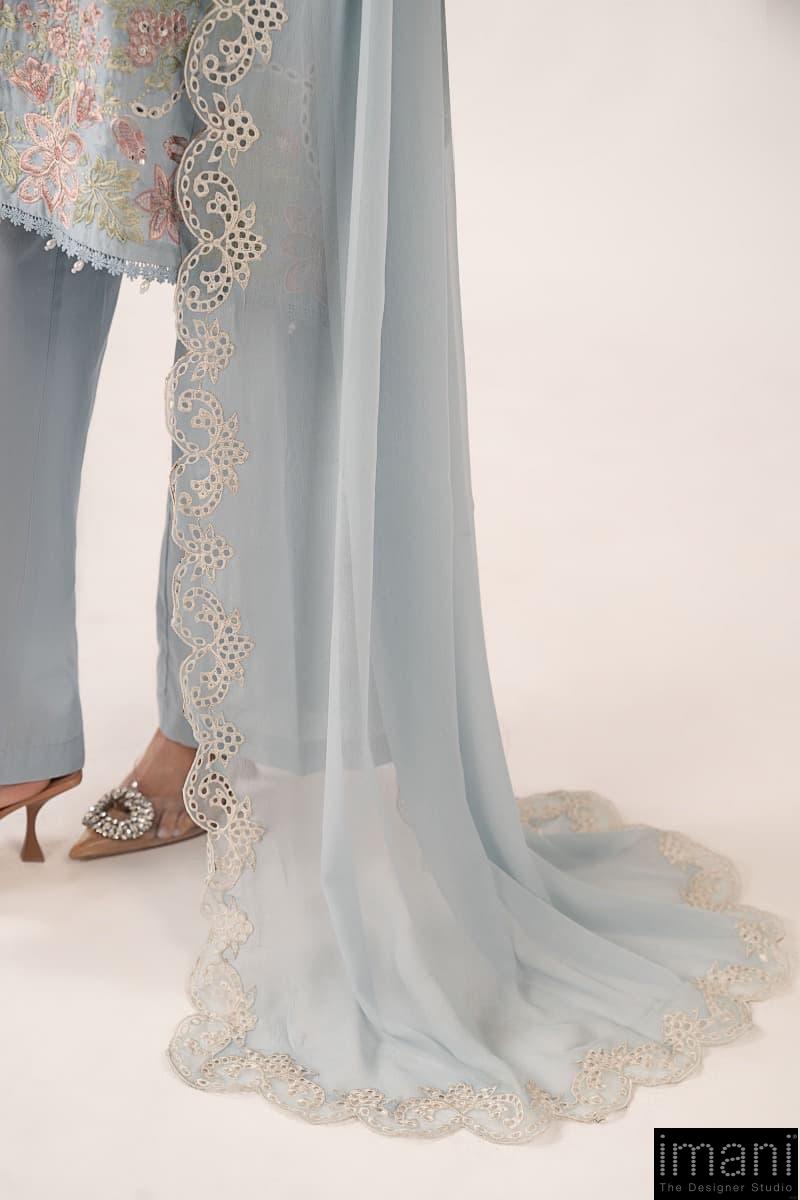 Luxury Pret Sky Blue Dobby Lawn Embroidered Suit Mbdw-Ef26104Sb 5 Luxury Pret Sky Blue Dobby Lawn Embroidered Suit Mbdw-Ef26104Sb - Image 5