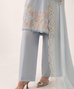 Luxury Pret Sky Blue Dobby Lawn Embroidered Suit Mbdw-Ef26104Sb 15 Dwef26104G Imanistudio.com