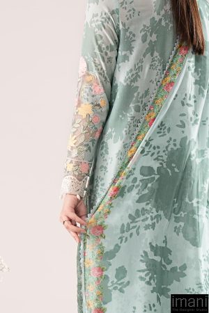 Luxury Pret Ferozi Printed &Amp; Embroidered Lawn Suit Mbdw-Ef2659Fp 13 Dwef2659E Imanistudio.com