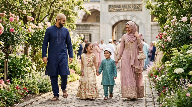 What To Wear For Eid: Elegant Eid Outfit Ideas For The Whole Family 2 Family Matching Outfit For Eid