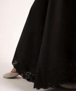 Black Cambric Trousers Mb-Ef2604Ab 5 Mb Sst2604 Imanistudio.com