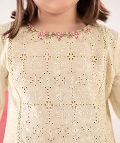 Maria.b Kids Wear Lemon Embroidered Lawn Suit Mbkd-Ef2609Yw 10 Mkdef2609Yellowb Imanistudio.com