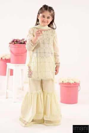 Maria.B Kids Wear Lilac Embroidered Lawn Suit MBKD-EF2609YW