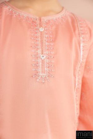 Maria.b Kids Wear Pink Embroidered Lawn Suit Mbkd-Ef2620Pk 13 Mkdef2620Pinkd Imanistudio.com