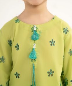 Maria.b Kids Wear Lime Green Embroidered Lawn Suit Mbkd-Ef2630Gl 13 Mkdef2630Greenc Imanistudio.com