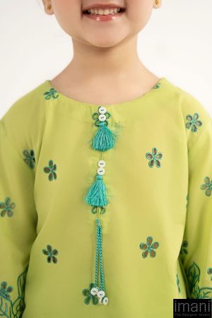 Maria.b Kids Wear Lime Green Embroidered Lawn Suit Mbkd-Ef2630Gl 13 Mkdef2630Greenc Imanistudio.com
