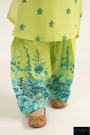 Maria.b Kids Wear Lime Green Embroidered Lawn Suit Mbkd-Ef2630Gl 15 Mkdef2630Greene Imanistudio.com