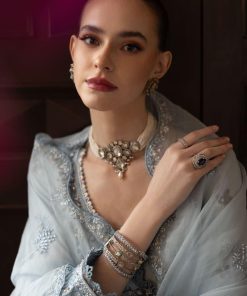 Luxury Formal Sky Blue Embroidered Raw Silk Suit Mbsf-Ef2619Sb 11 Sfef2619Skyblued Imanistudio.com