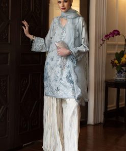 Luxury Formal Sky Blue Embroidered Raw Silk Suit Mbsf-Ef2619Sb 8 Sfef2619Skybluef Imanistudio.com