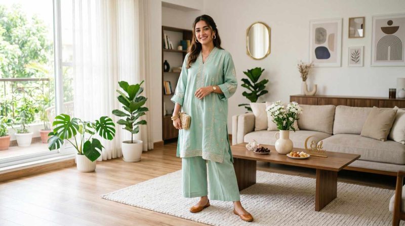 Eid Outfit Ideas Pakistani (2026 Trends + Styling Guide) 6 Pakistani Co-Ord Set