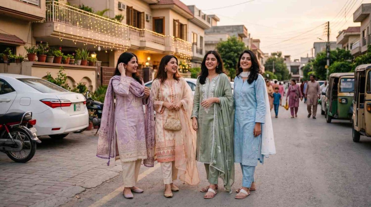 10 Best Pakistani Lawn Brands In The Uk 6 Pakistani Shalwar Kameez In Soft Pastel And Neutral Tones