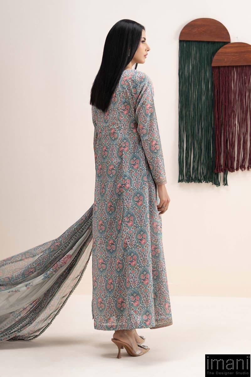 Maria.b Luxury Pret Multi-Colour Printed &Amp; Embroidered Lawn Suit Mbdw-Ea26111Mp 8 Maria.b Luxury Pret Multi-Colour Printed &Amp; Embroidered Lawn Suit Mbdw-Ea26111Mp - Image 8
