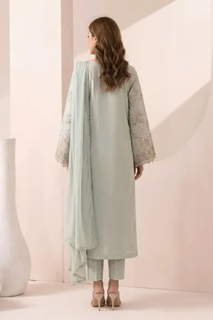 Maria.b Luxury Pret Sea Green Embroidered Dobby Jacquard Suit Mbdw-Ea2612Sg 10 Dw Ea2612Seagreena.jp Imanistudio.com