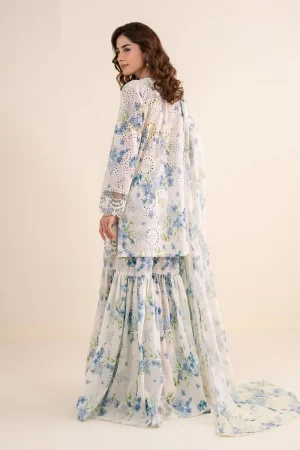 Maria.b Luxury Pret Off-White/Blue Printed &Amp; Embroidered Lawn Suit Mbdw-Ea26202Wb 12 Dw Ef26202Whiteprinta Imanistudio.com