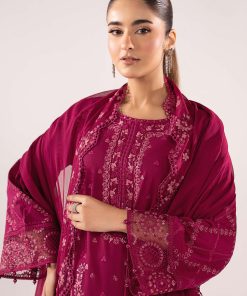 Maria.b Luxury Pret Magenta Embroidered Lawn Suit Mbdw-Ea2627Mt 14 Dwea2627Magentac Imanistudio.com