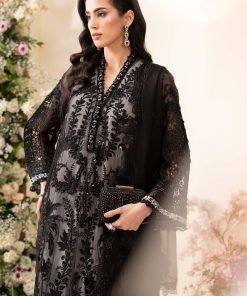 Luxury Formal Black Embroidered Chiffon Suit Mbcs-Ea2601Bw 13 Mbcs 26101Blackb Imanistudio.com