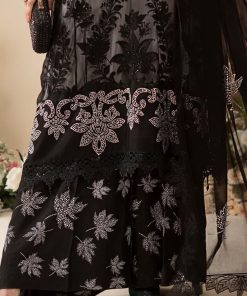 Luxury Formal Black Embroidered Chiffon Suit Mbcs-Ea2601Bw 17 Mbcs 26101Blackg Imanistudio.com