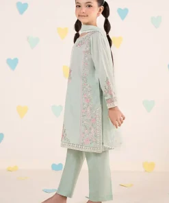 Mariab Sea Green Embroidered Dobby Lawn Suit Mbkd-Ef2550Sg 8 Mkd Ef2550Aquaf Imanistudio.com