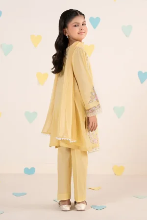 Mariab Yellow Embroidered Dobby Lawn Suit Mbkd-Ef2550Yl 16 Mkd Ef2550Yellowa Imanistudio.com