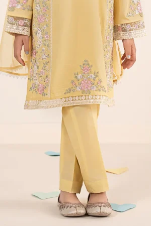 Mariab Yellow Embroidered Dobby Lawn Suit Mbkd-Ef2550Yl 15 Mkd Ef2550Yellowf Imanistudio.com